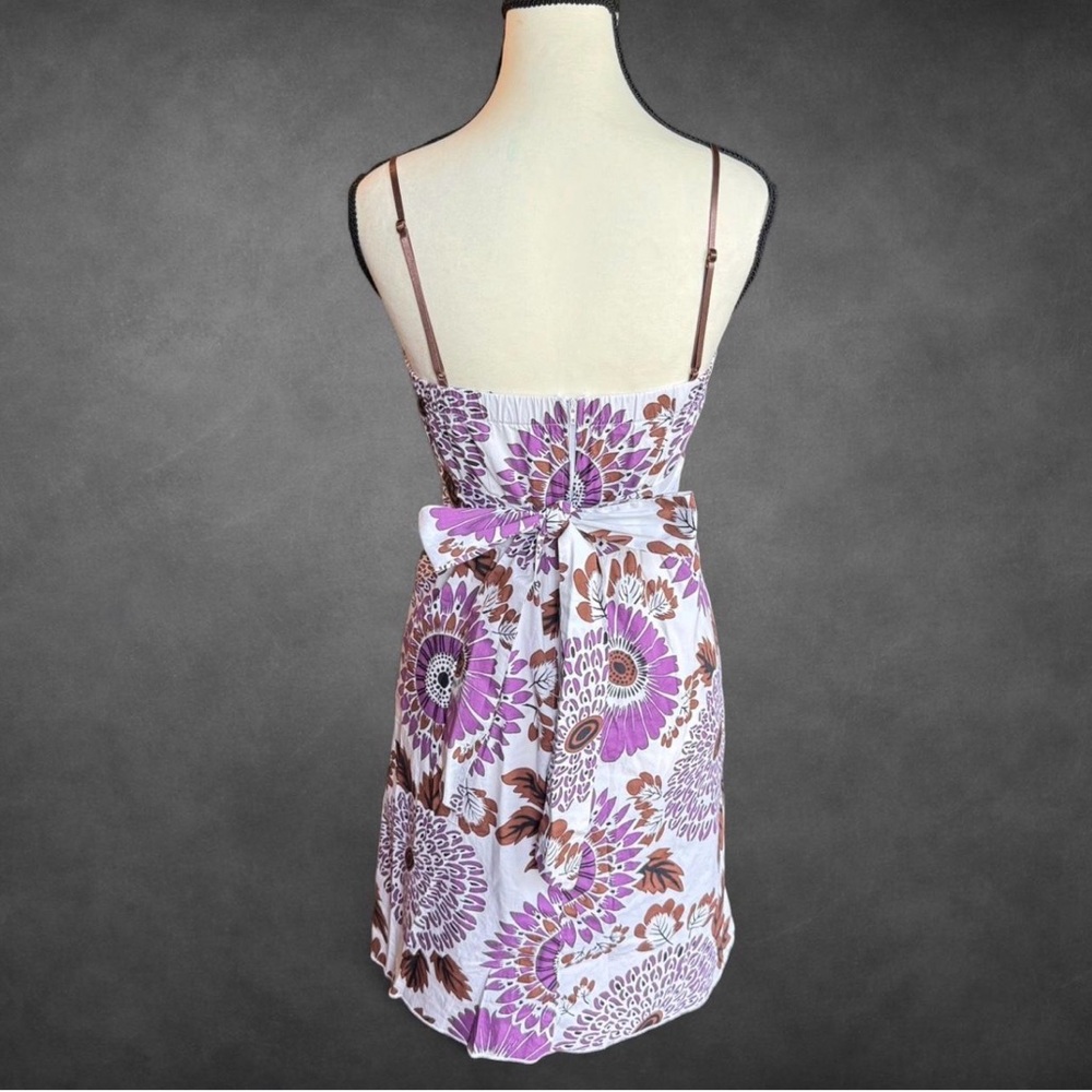 Floral Purple and Brown Ruby Rox Women's Dress Size 5 - Picture 2 of 10